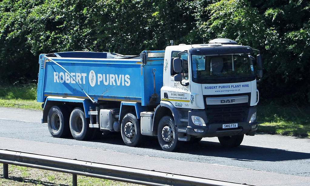 SM16 FTA Leyland/DAF CF 400 FAD Robert Purvis Plant Hi… Flickr
