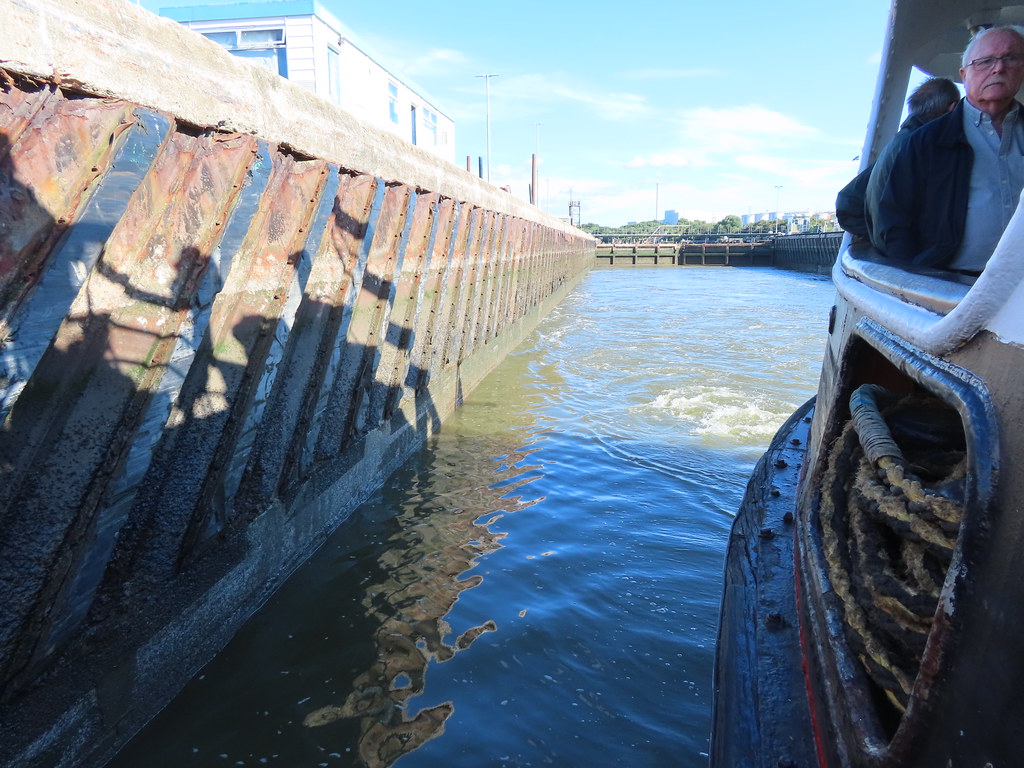Entering Eastham Locks, Liverpool from the Royal Iris of t… Flickr