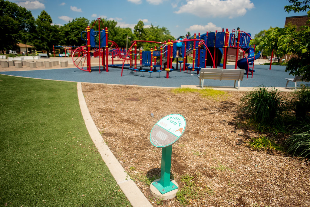 Green Infrastructure Playground at Grissom Elementary Sc… Flickr