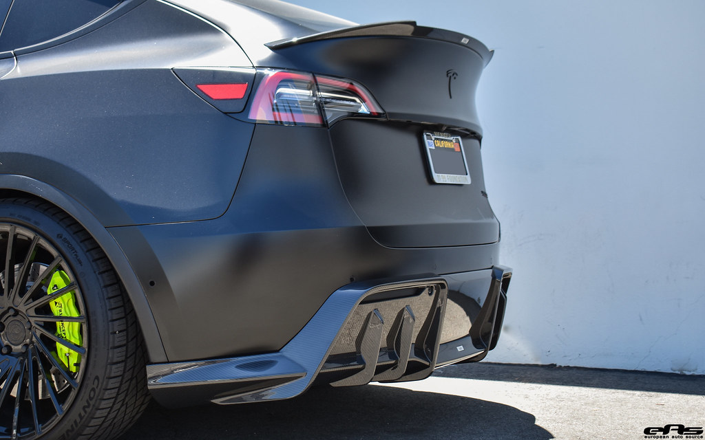 Tesla Model Y ADRO Carbon Fiber Body Kit european auto source Flickr