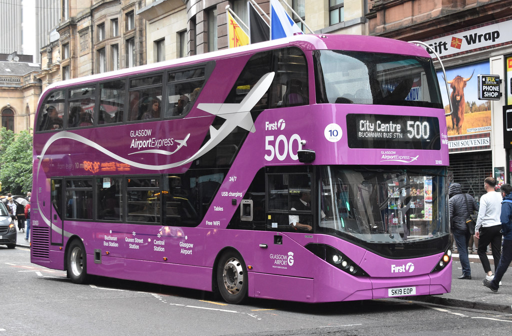 First Glasgow Airport Express Service 500 First Glasgow Ca… Flickr