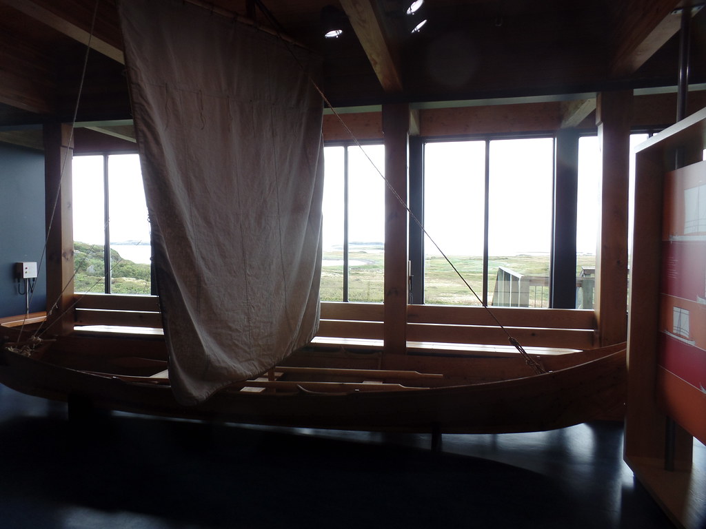 Viking Canoe, Visitor Center L'Anse aux Meadows, NL Flickr