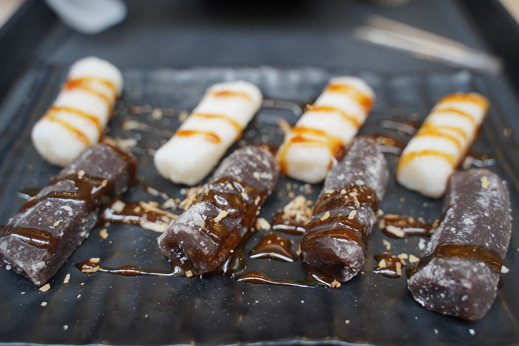 Q Mochi AUD9.50 Meet Fresh, QV brown sugar and taro mo… Flickr