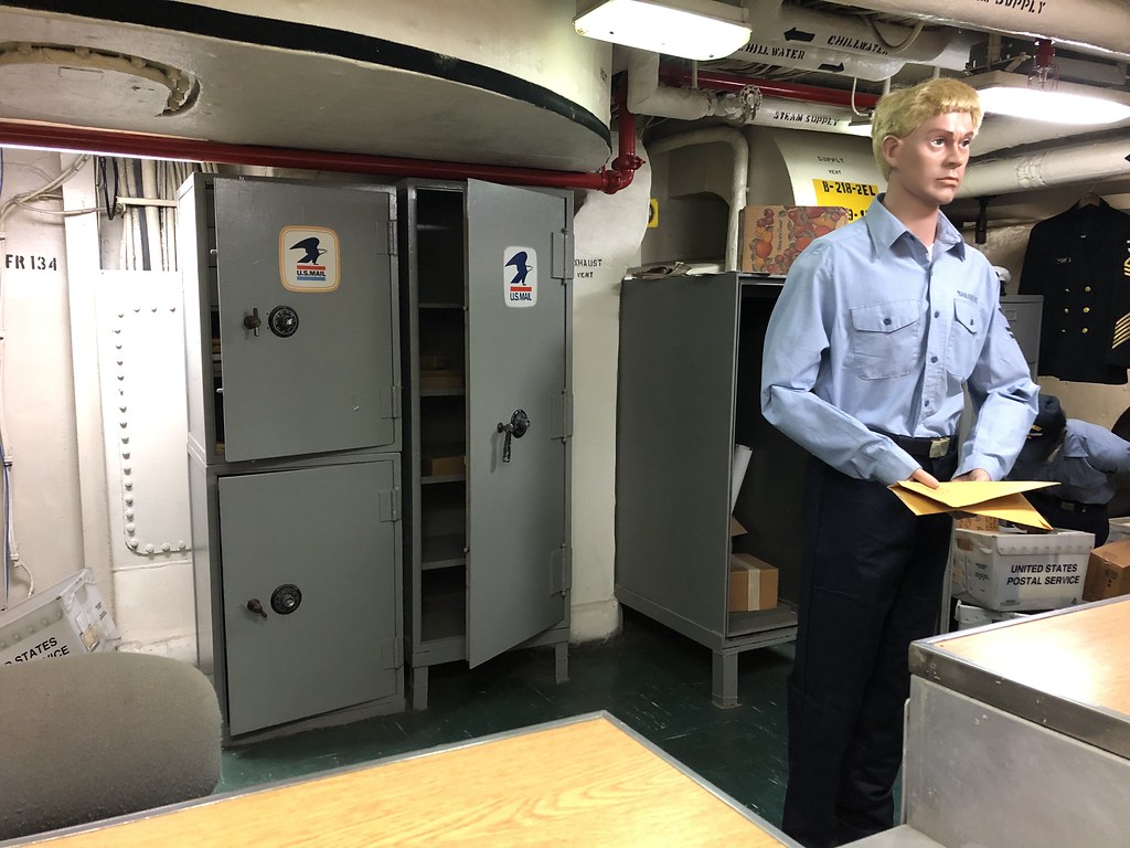 USS Midway Post Office Interior Austin Dodge Flickr