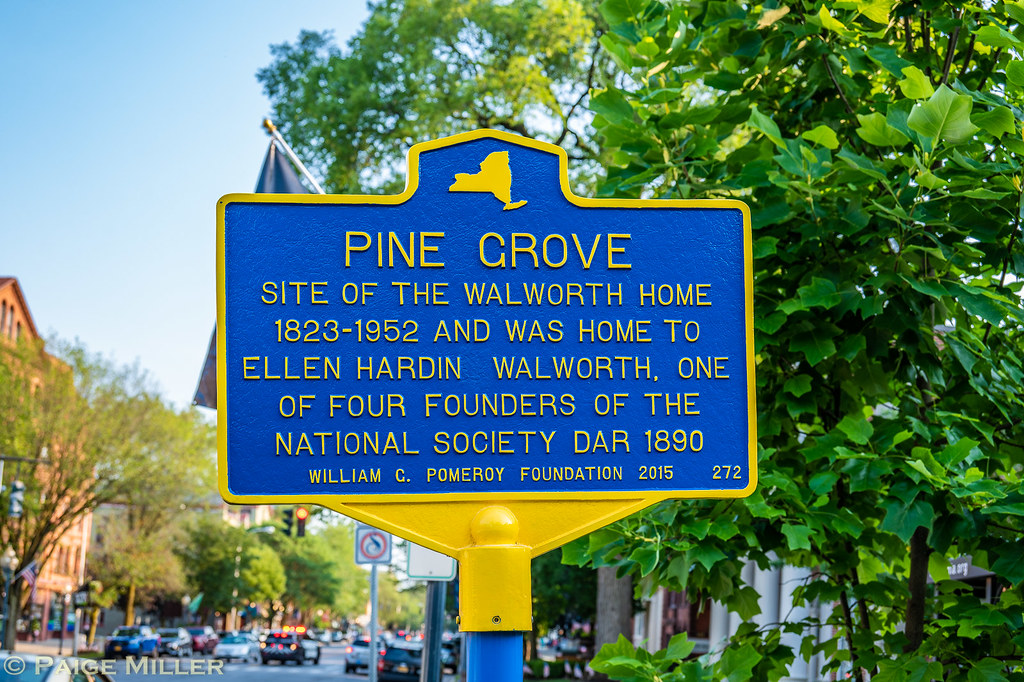 Saratoga Springs, NY Pine Grove Site of the Walworth home … Flickr