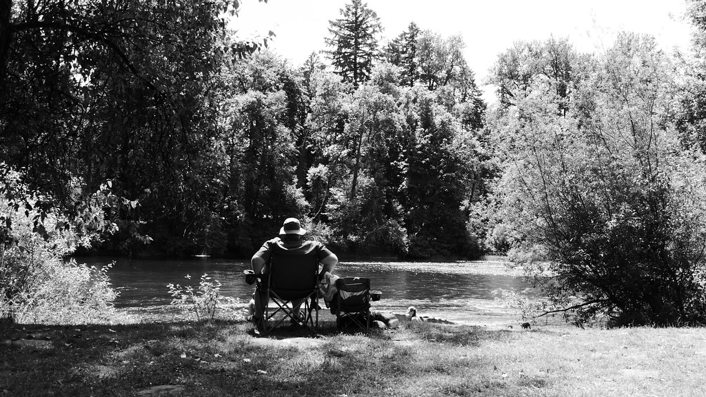 Watching the McKenzie River Flow Past Hendricks Bridge is … Flickr