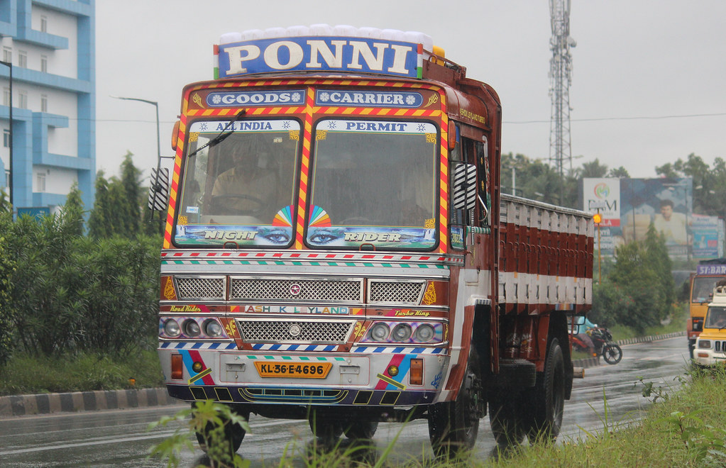 Ashok Leyland truck, Kerala, India Dawn Dev Ambadan Flickr