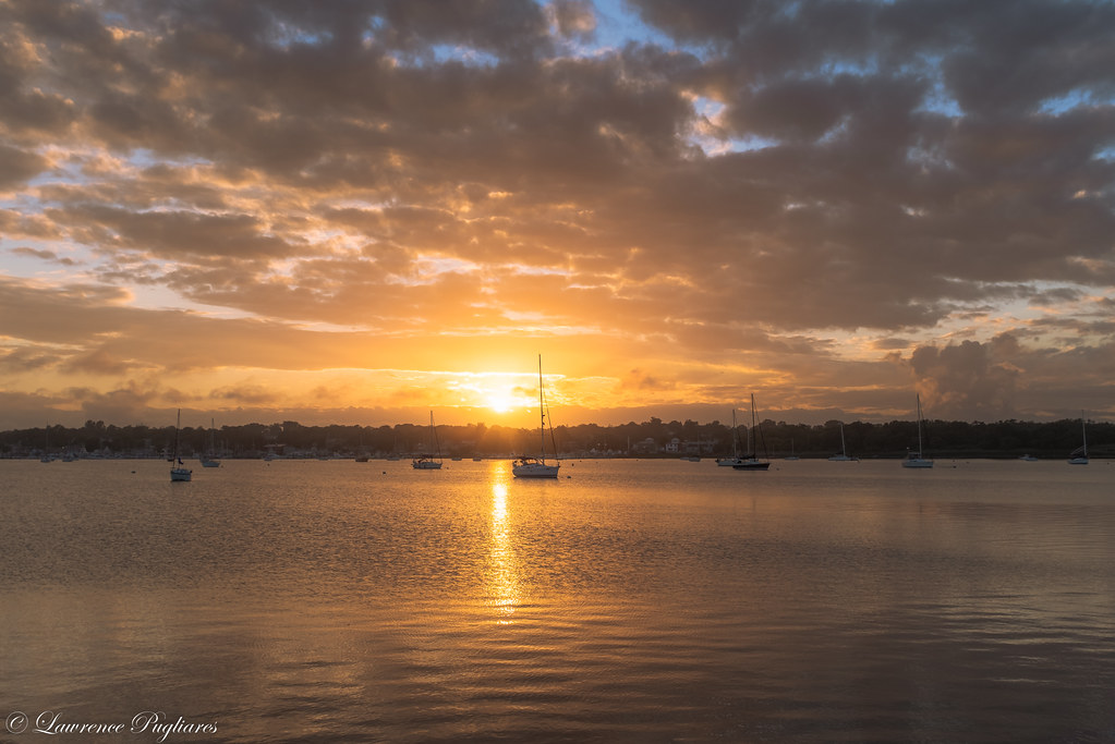 Great Kills Harbor at sunset Staten Island, New York Flickr
