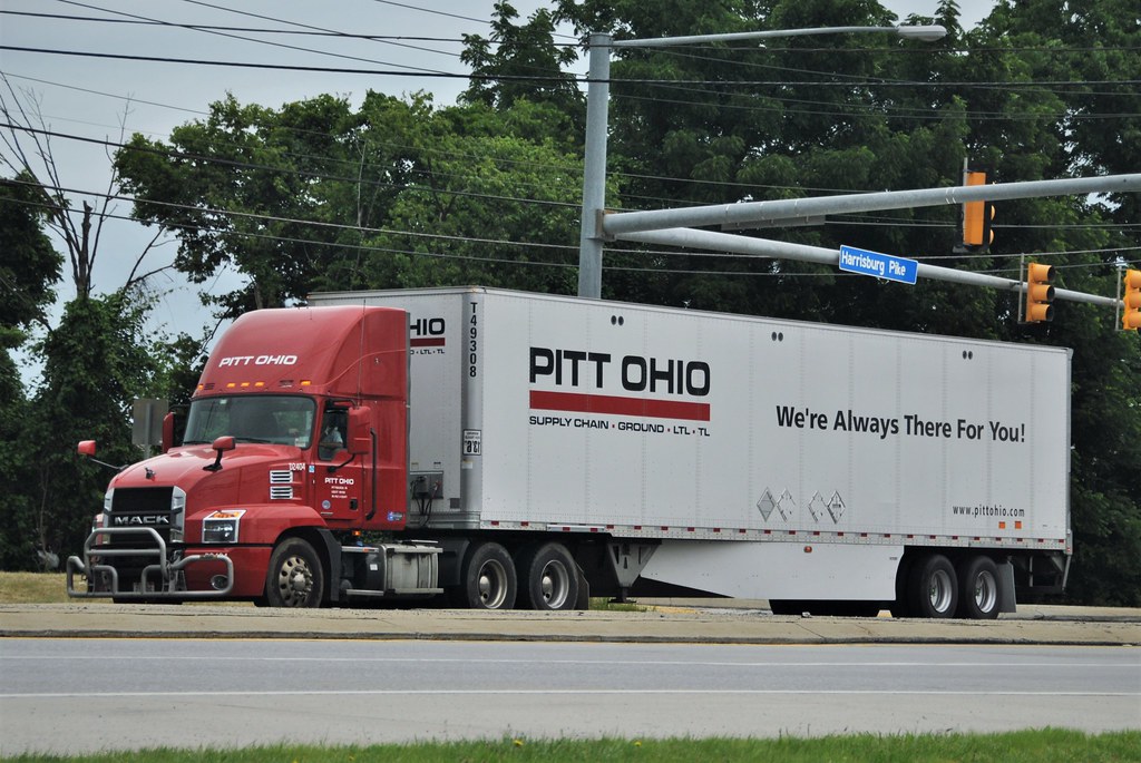 Pitt Ohio Express Mack Anthem TruckersWithCameras Flickr