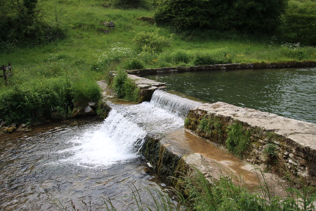 Small waterfall on the river Bradford. Just to the right o… Flickr