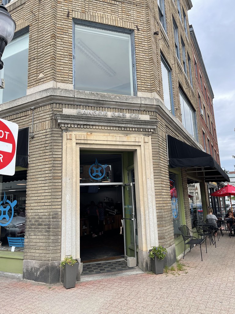 Entryway of old Bangor Gas Company building. Bangor, Maine… Flickr