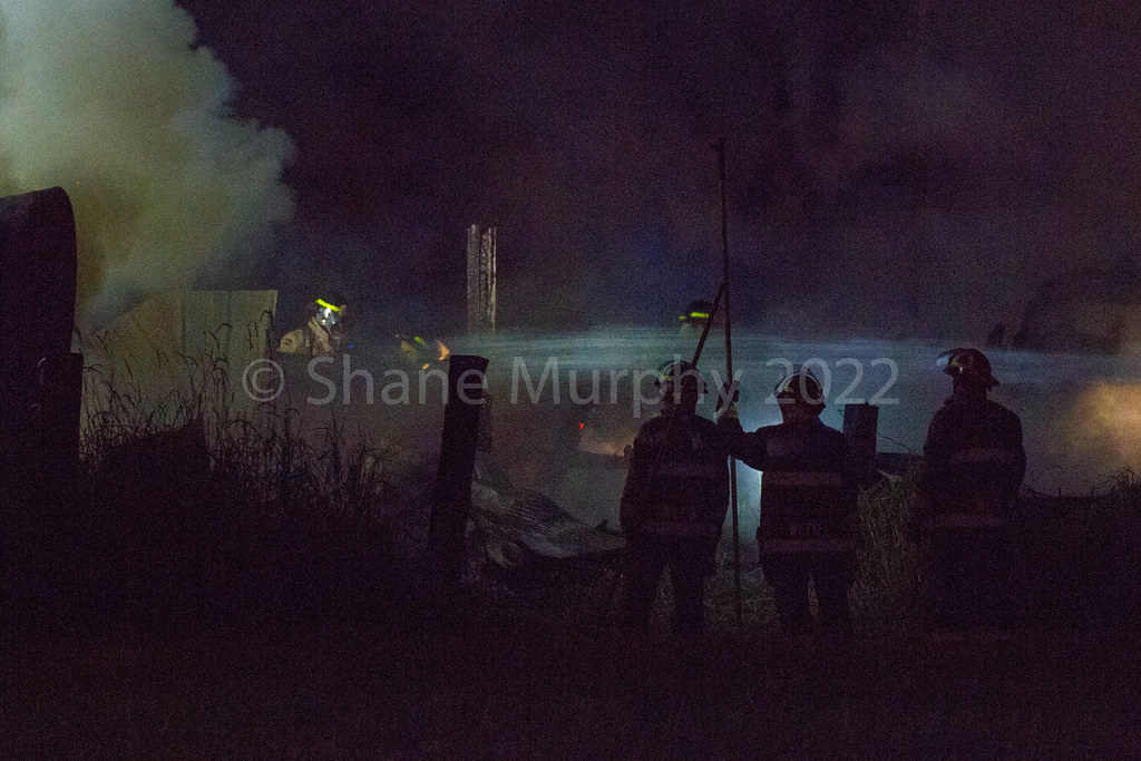 Barn Fire on Abingdon Road in West Lincoln/CaistorCentre Flickr