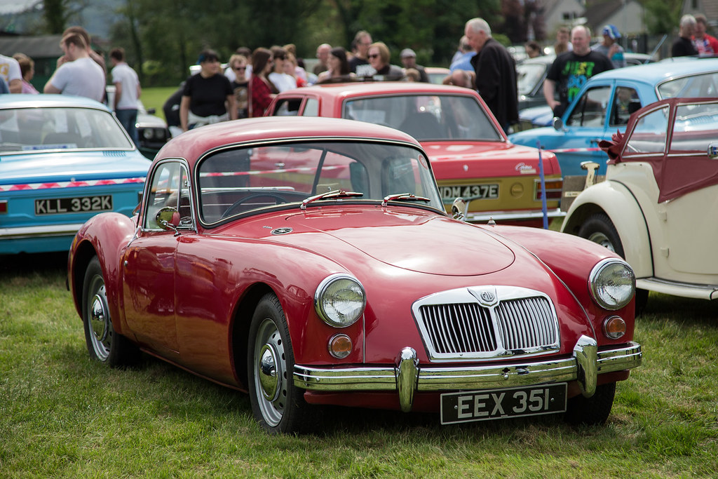 MGA Red 1960 MGA EEX 351 seen at the annual Stirling a… Flickr