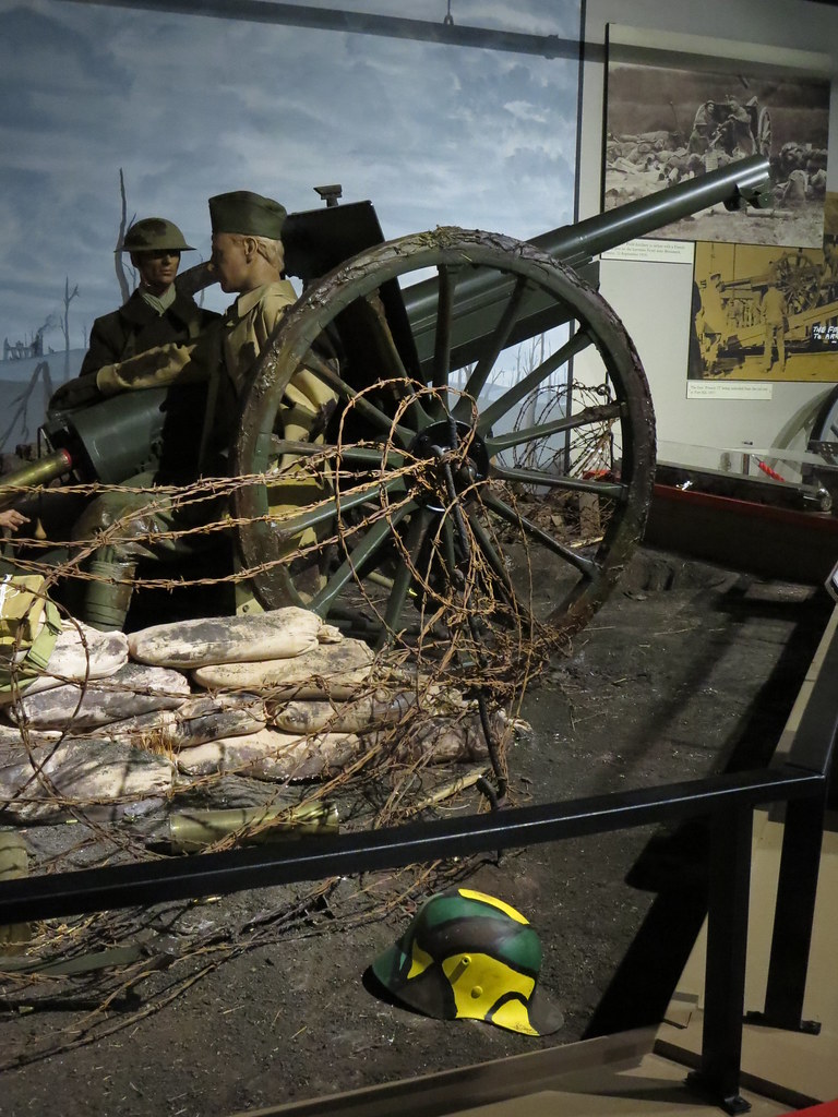 US Field Artillery French 75mm Gun Emplacement German St… Flickr