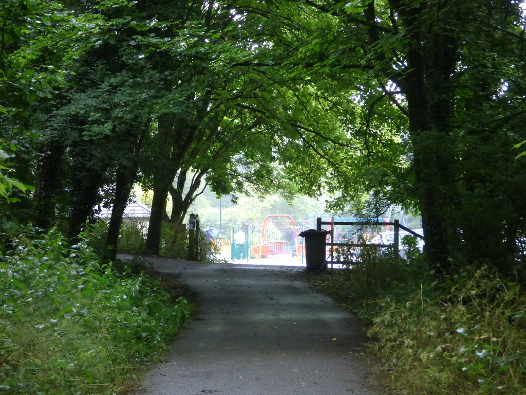 Norton Radstock Greenway path to the playground It was a… Flickr