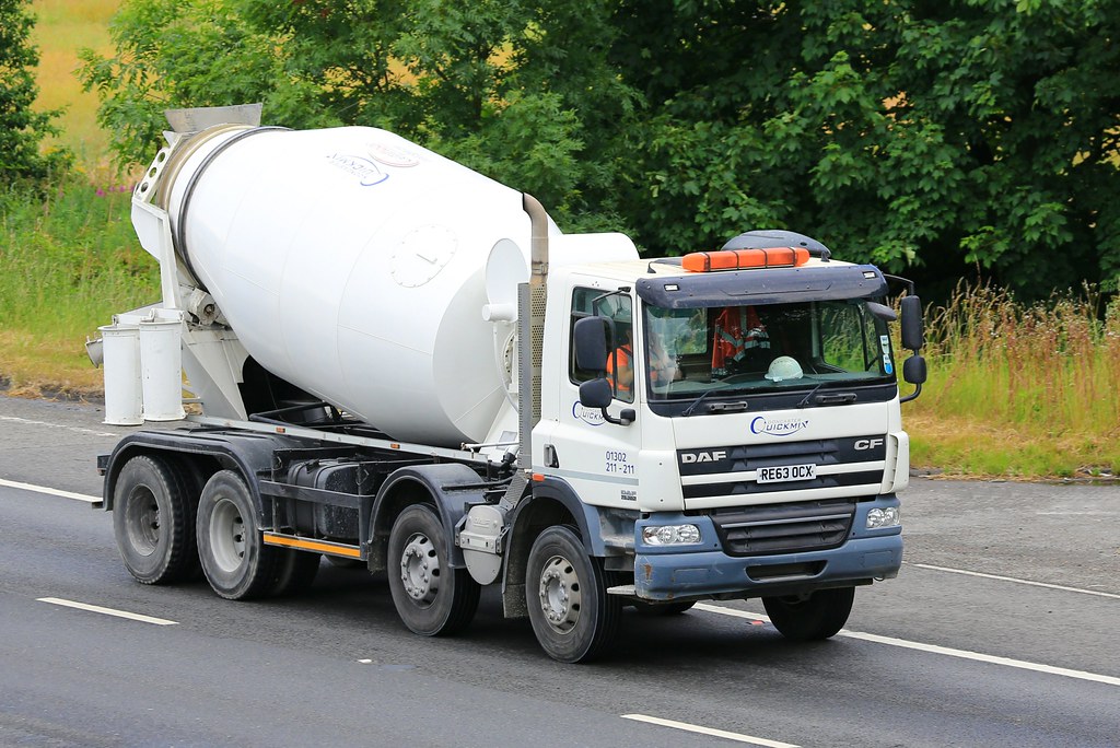 Quickmix Doncaster Concrete Mixer 1st July 2022 Clive Featherstone
