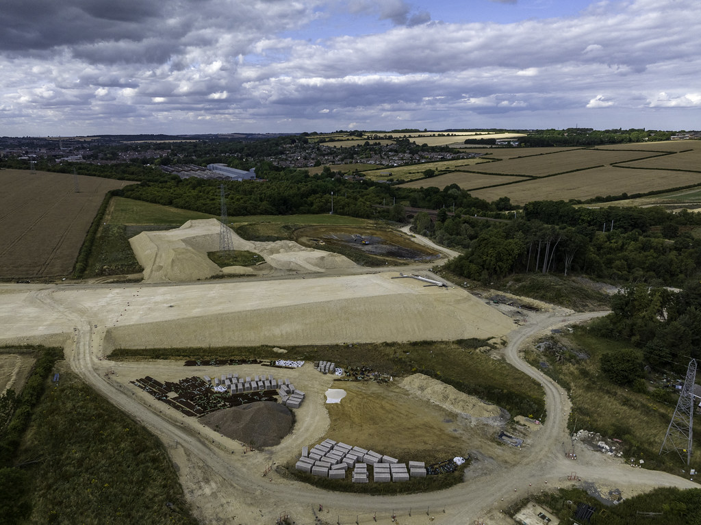 Grantham A52 bypass construction at Saltersford July 14th … Flickr
