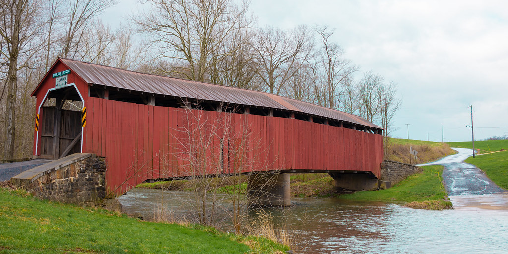 Enslow Covered Bridge Blain, Pennsylvania James Walsh Flickr
