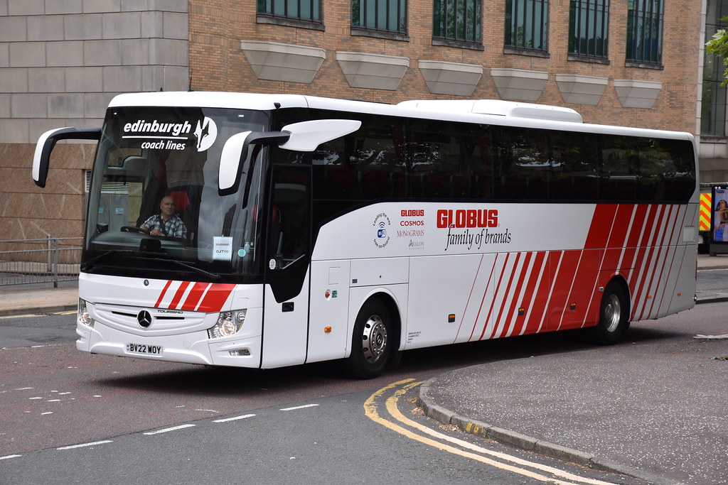 BV22WOY Arriving into Buchanan Bus Station is Edinburgh Co… Flickr