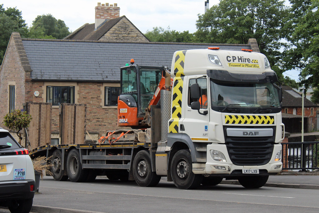 CP Hire LK17 LXB, DAF CF at Wallbridge, Stroud DAF FAX460C… Flickr