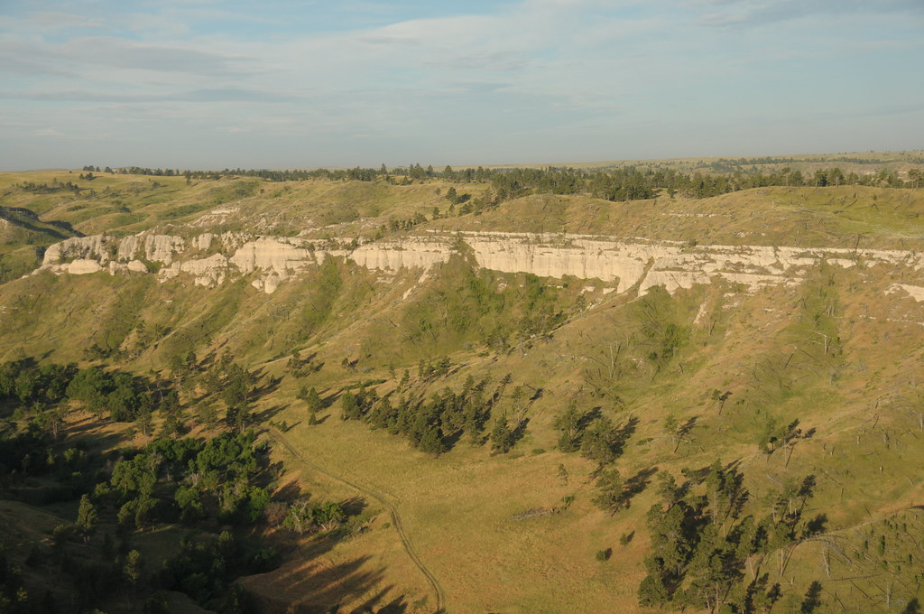 Aerial View Pine Ridge and Surrounding Area, Nebraska Flickr