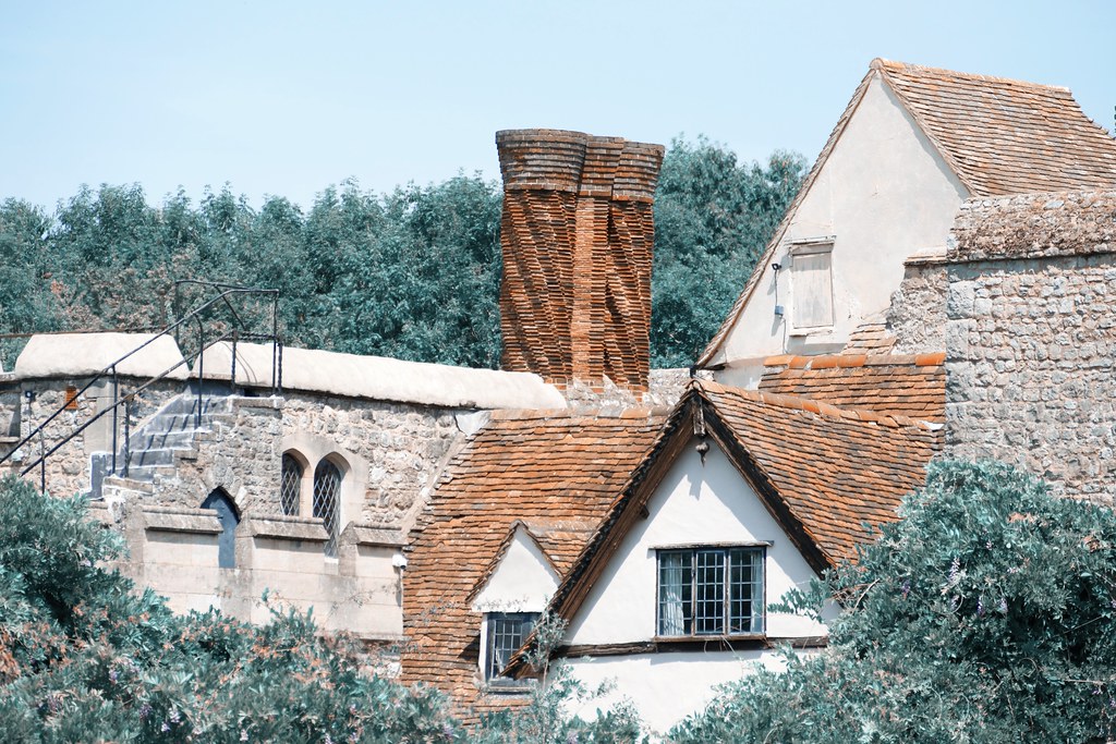 The Tudor House Allington Castle Amazing Chimney JOHN K THORNE Flickr