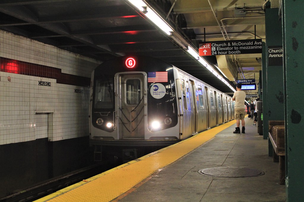 MTA New York City Subway R160 G train G trains terminated … Flickr