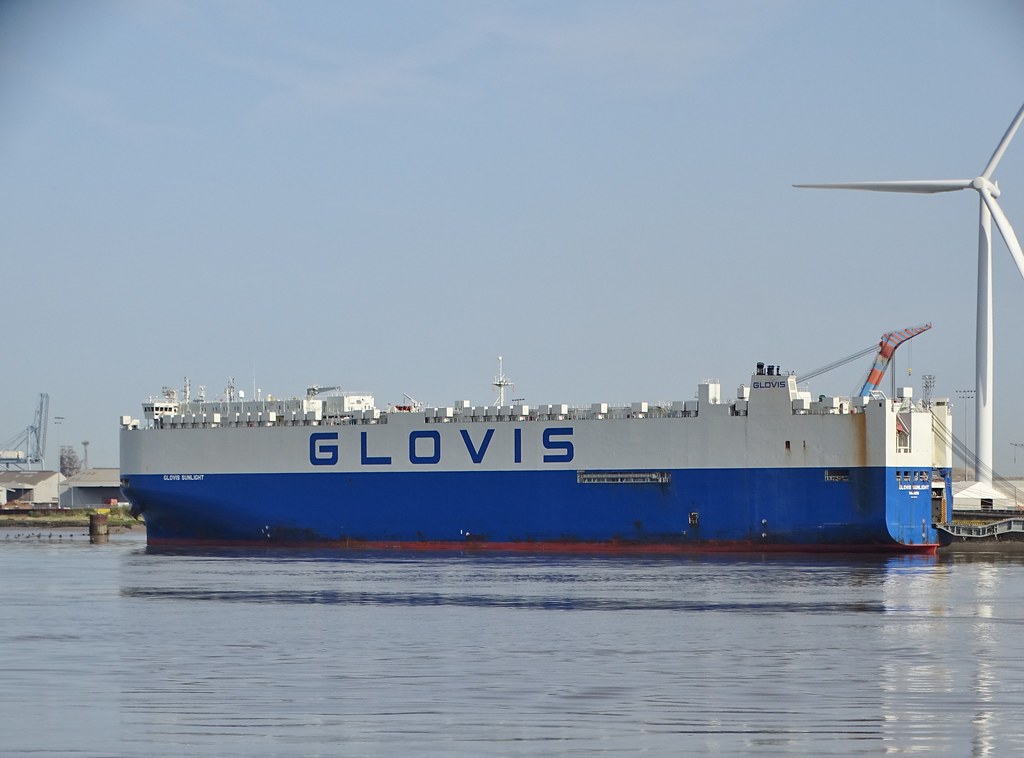 tilbury Vehicle carrier 'Glovis Sunlight' at Tilbury Landi… Flickr