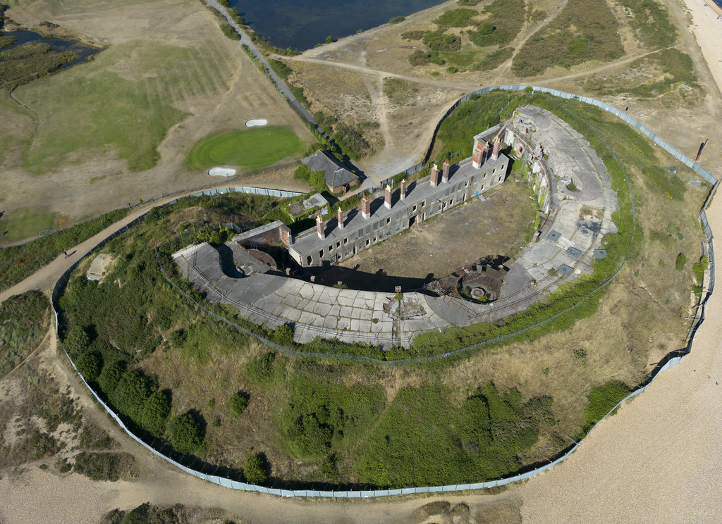 Fort Gilkicker aerial image Hampshire Aerial view of For… Flickr
