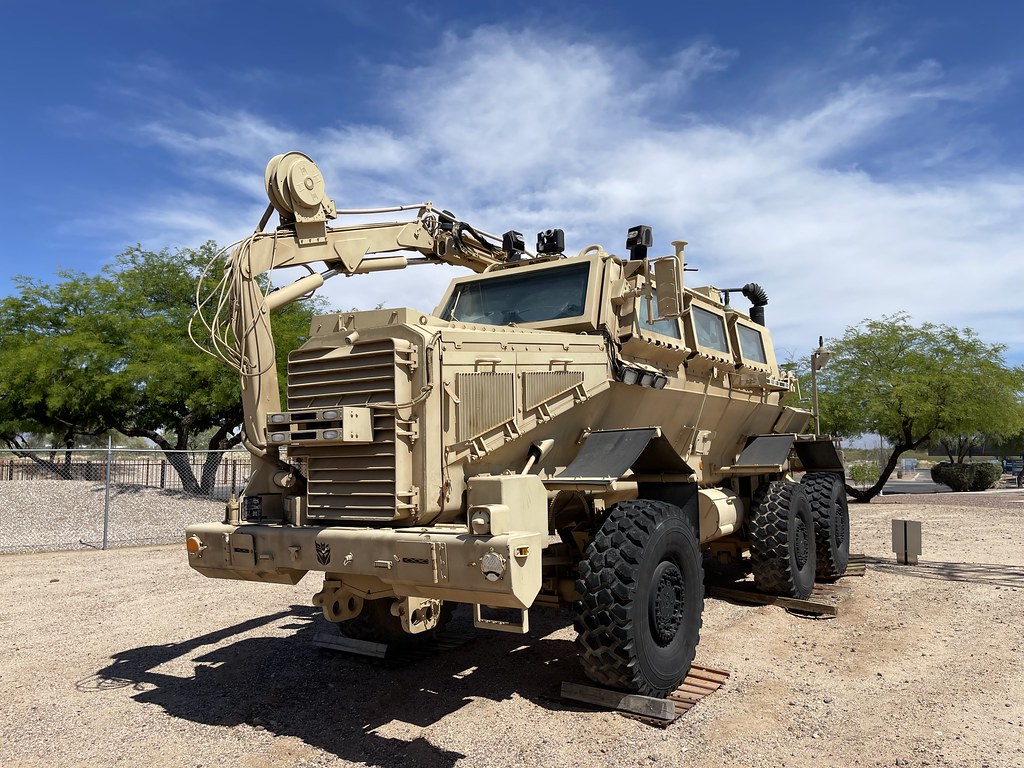 Force Protection Inc. MRAP Buffalo Pima Air & Space Museum… Flickr