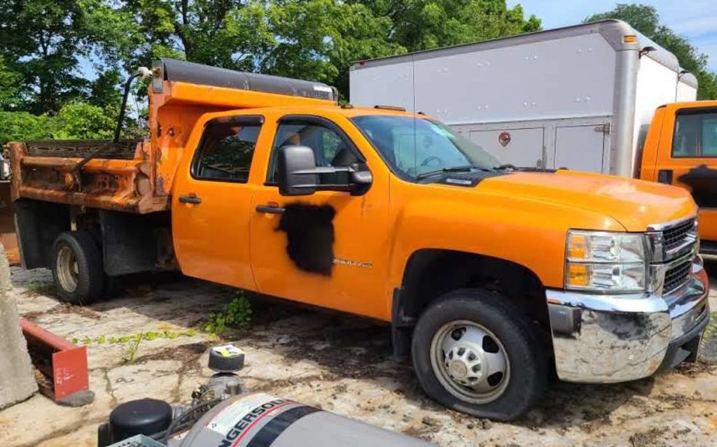 Ulster County, NY 2008 Chevrolet 3500HD crew cab dump tr… Flickr