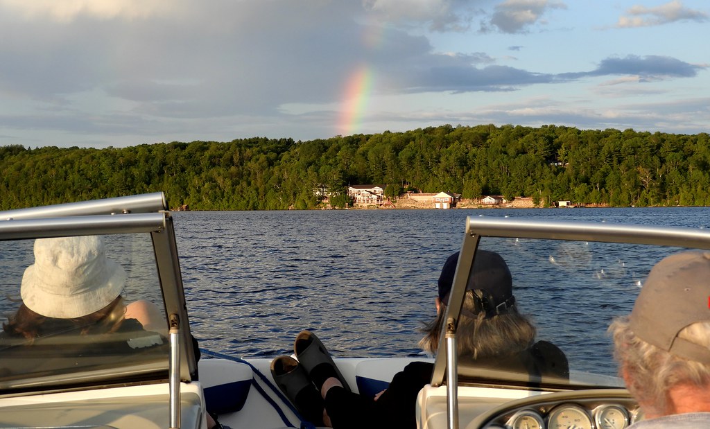 Boat Ride to Follow the Rainbow on Wollaston Lake, Coe Hil… Flickr