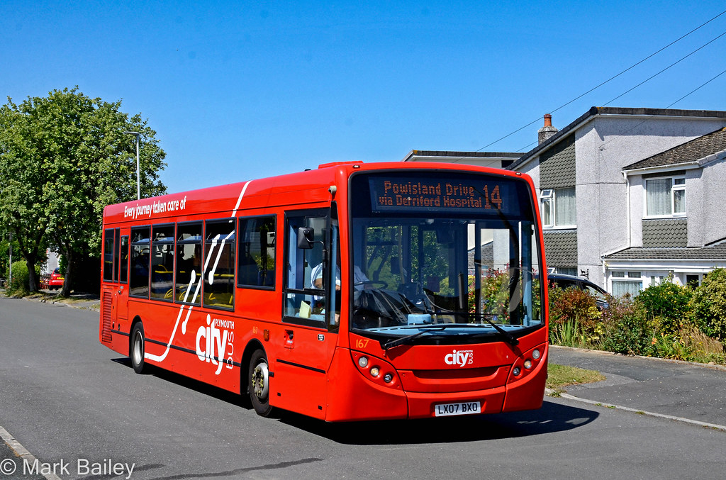 Plymothian Transit Fleet Update Plymouth Citybus e200s