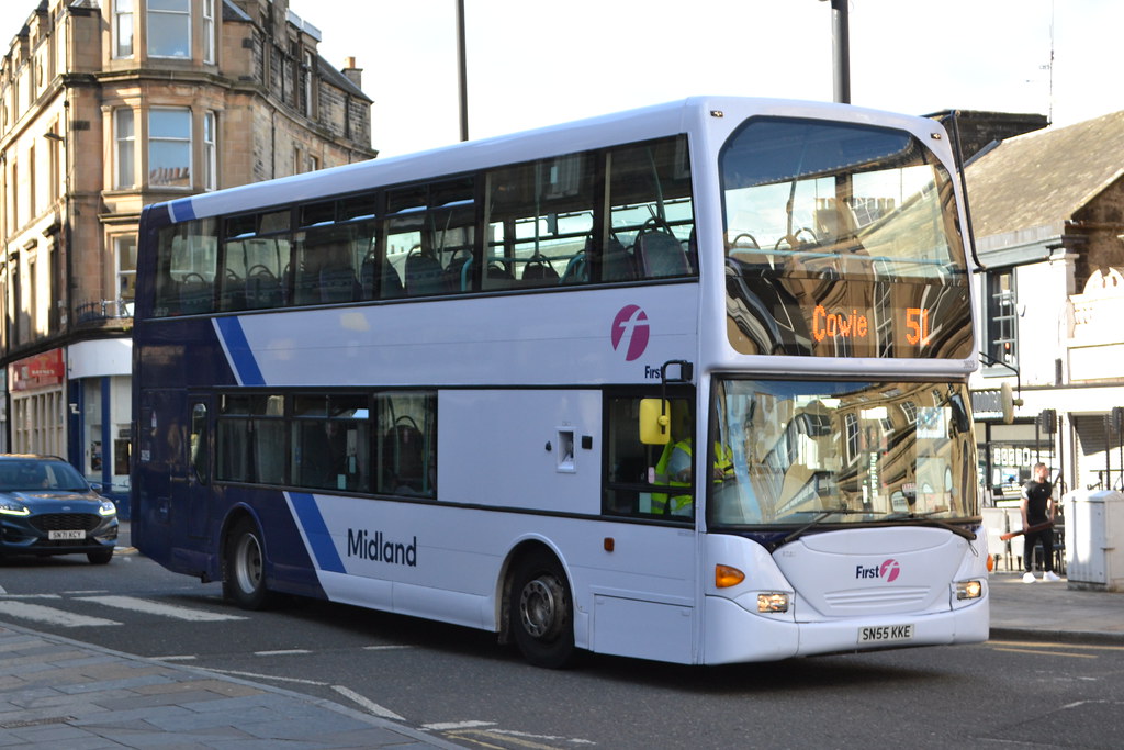 First Scotland East 36029 SN55KKE Seen at Stirling Bus Sta… Flickr