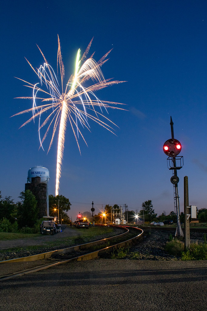 "Light in the Sky" Deshler, Ohio BuckeyeRails Flickr