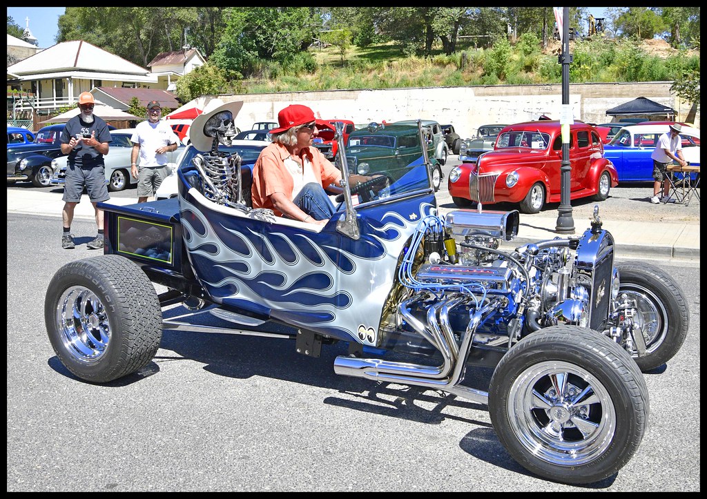 Jamestown annual Rods to Rails car show 2022 Classic cars … Flickr