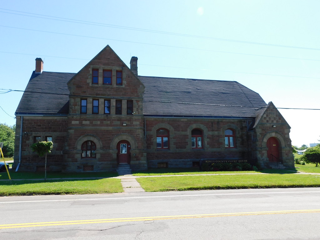 Kings County Courthouse PEI The 1.5 story Roma… Flickr