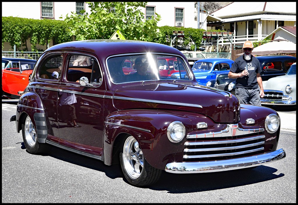 Jamestown annual Rods to Rails car show 2022 Classic cars … Flickr