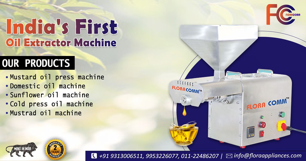 New Mustard oil extraction machine Manufacturer from Delhi… Flickr