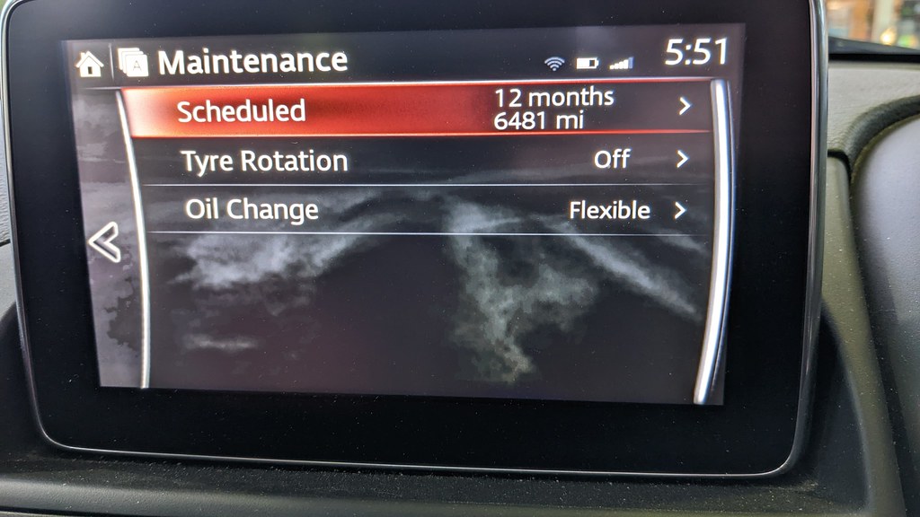 Spanner light has come on but no warnings in Menu App Fiat 124 Spider