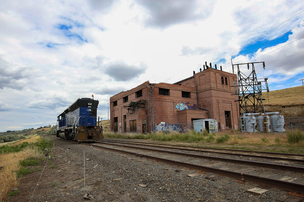 Milwaukee Road Substation One of the last Milwaukee Road s… Flickr