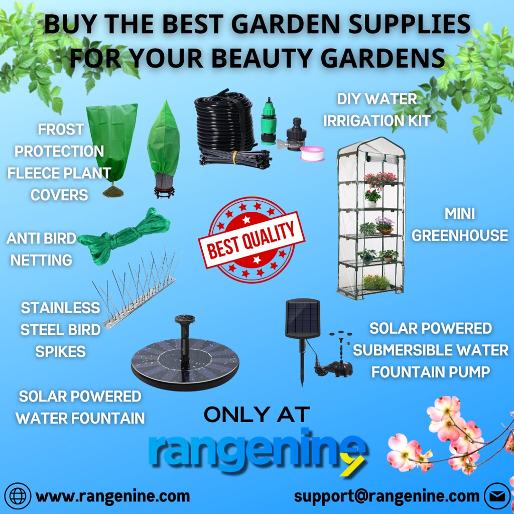 BUY GARDEN SUPPLIES FROM AN AMAZING RANGE ONLY AT RANGENIN… Flickr