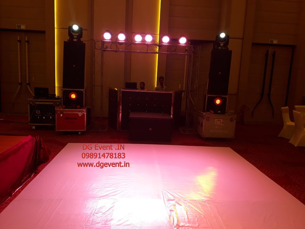 Dj & Sharpie Setup with White Flex for Events Dj & Sharpie… Flickr