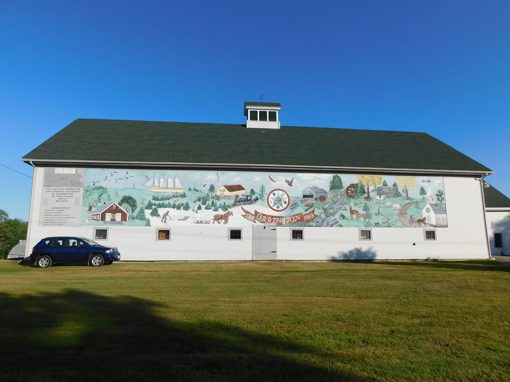 Orrington 200th Anniversary Mural Orrington, Maine Jimmy Emerson