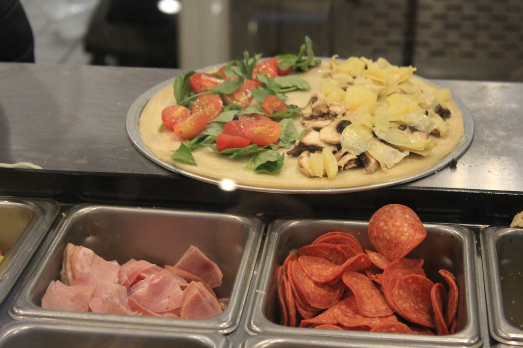 Pieology. this pizza gave us a stomach ache this pizza bou… Flickr