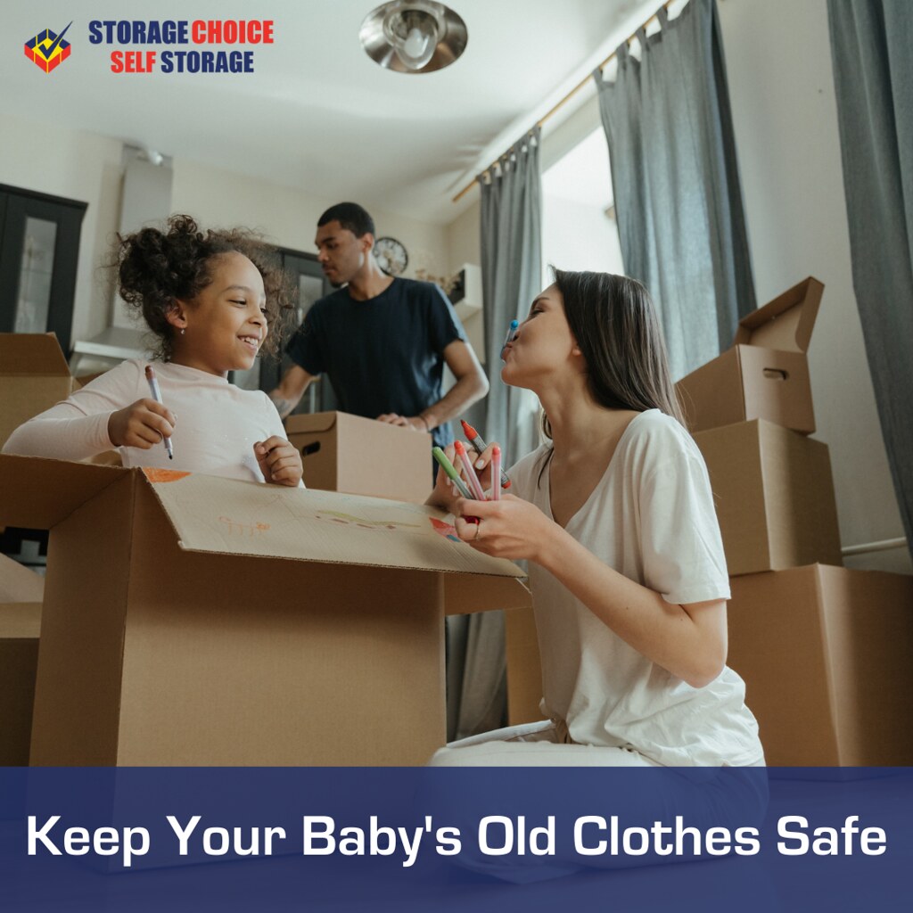 Keep Your Baby's Old Clothes Safe It isn't easy to let go … Flickr