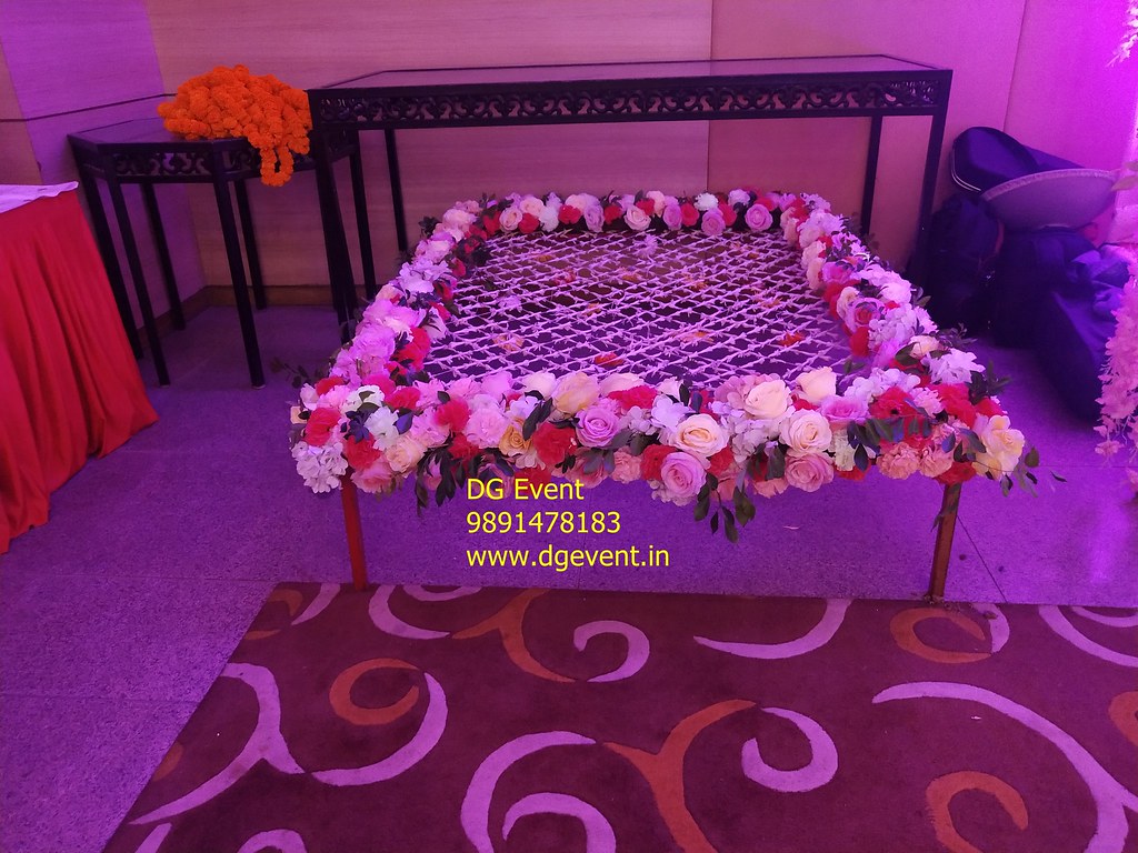 Artificial Flower Decoration for Wedding at Club Patio Gur… Flickr