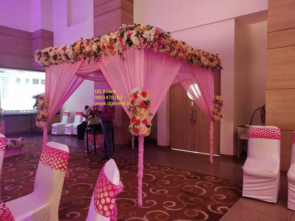 Artificial Flower Decoration for Wedding at Club Patio Gur… Flickr