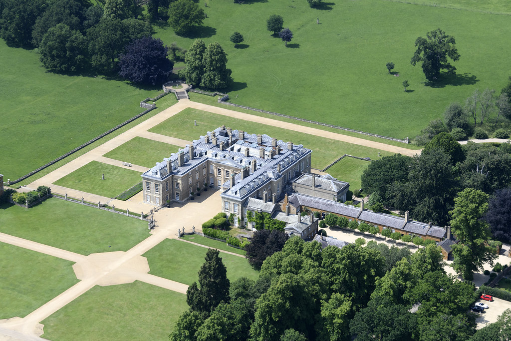 Althorp House aerial image Northamptonshire UK Aerial vi… Flickr