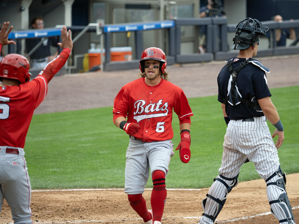 TJ Friedl Louisville Bats Scranton WilkesBarre Rail Rid… Flickr